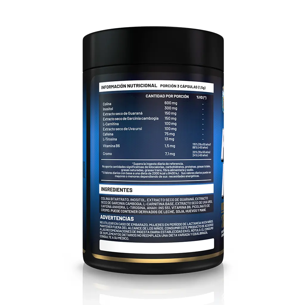 Ripped Max 2 quemador Gentech Suplementos Deportivos 3.webp