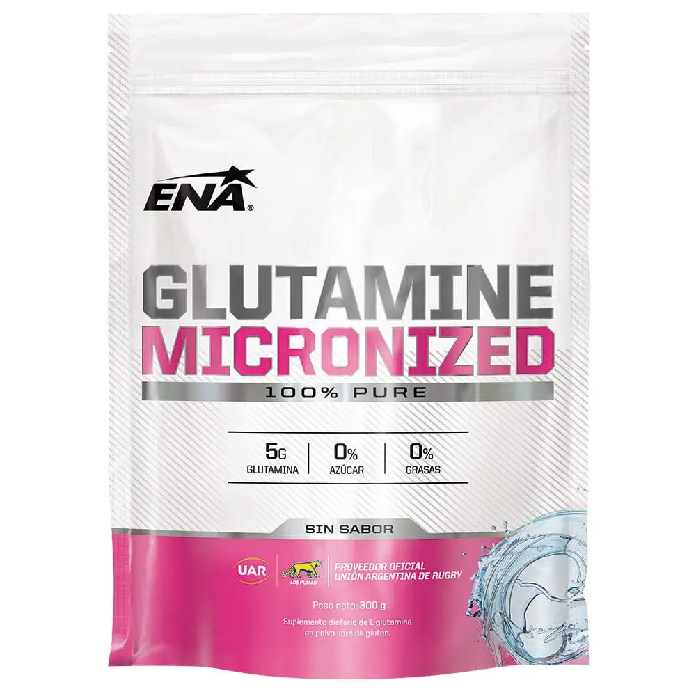 Glutamina micronizada doy pack ena 300gs