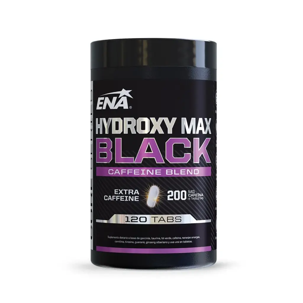 Hydroxi max black quemador de grasa ena 120c
