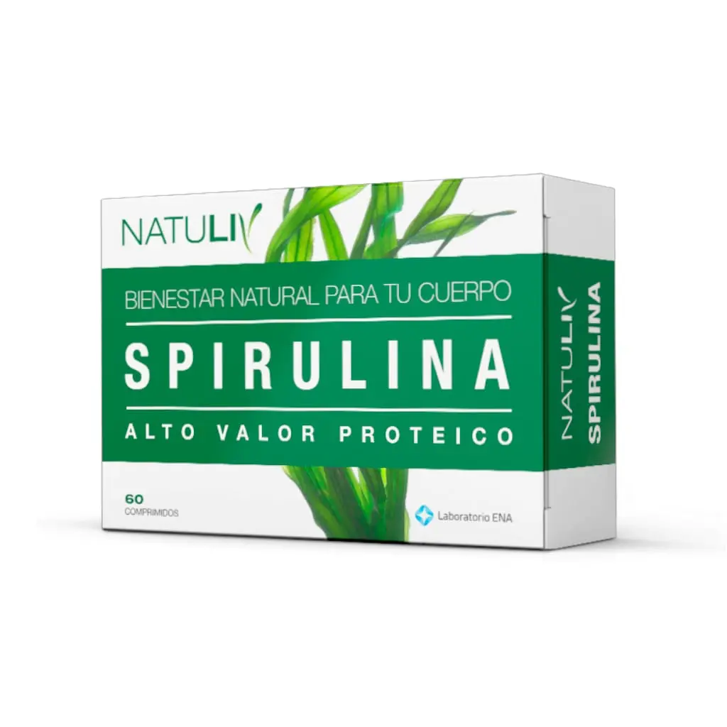 Spirulina natuliv x 60c