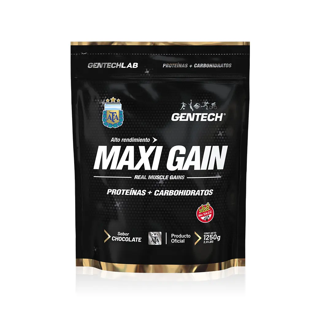 [7798101200346] Maxi gain ganador de peso gentech 1,25kg (Frutilla)