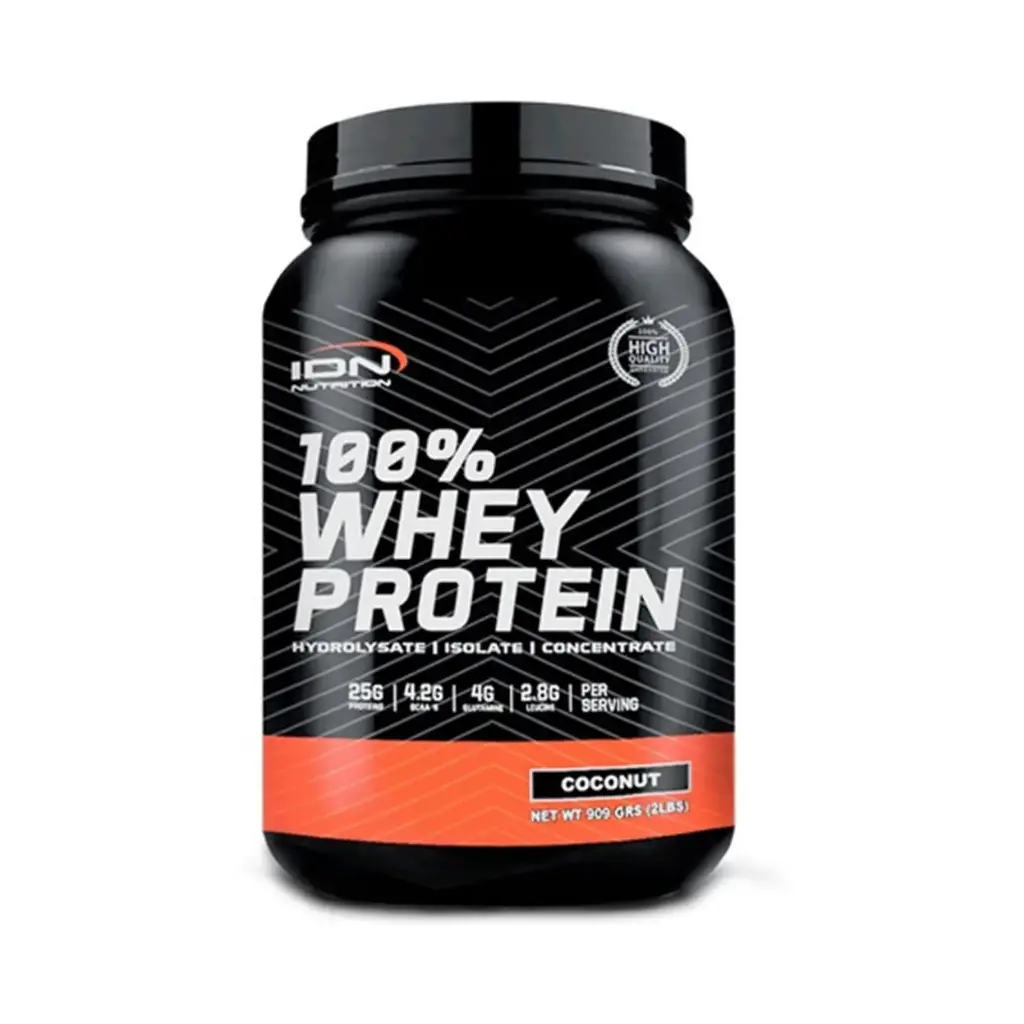 [11100] Proteina 100% whey idn pote 2lb (Frutilla)