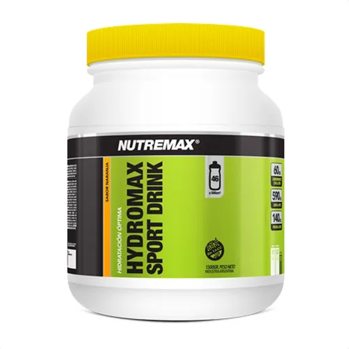 [601] Hidratante nutremax hydromax sport x 1,52kg (23lts) (Naranja)