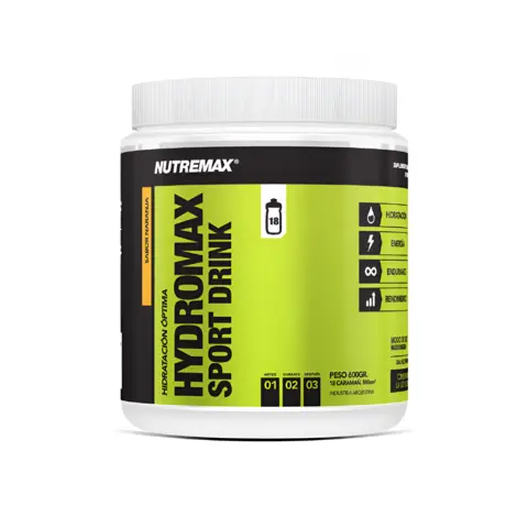 [12618] Hidratante nutremax hydromax sport x 600gs (9lts) (Naranja)