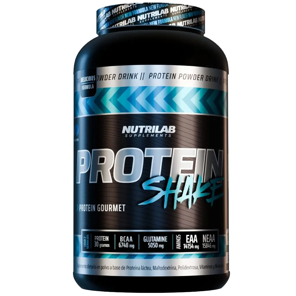 [12030] Shake whey protein nutrilab 1kg (Frutilla)