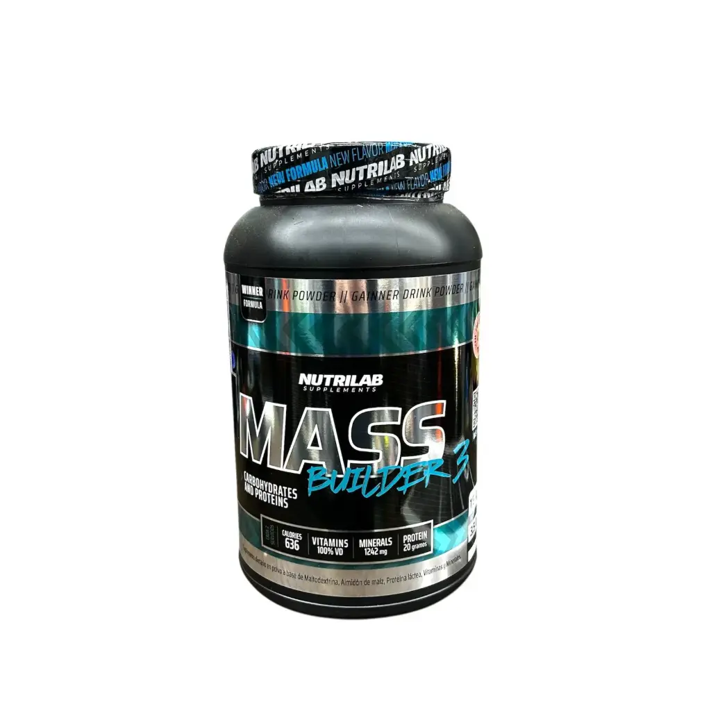 [11190] Ganador de peso mass builder nutrilab 1,6kg (Frutilla)