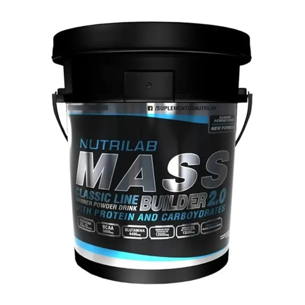 [11193] Ganador de peso mass builder nutrilab 5kg (Frutilla)
