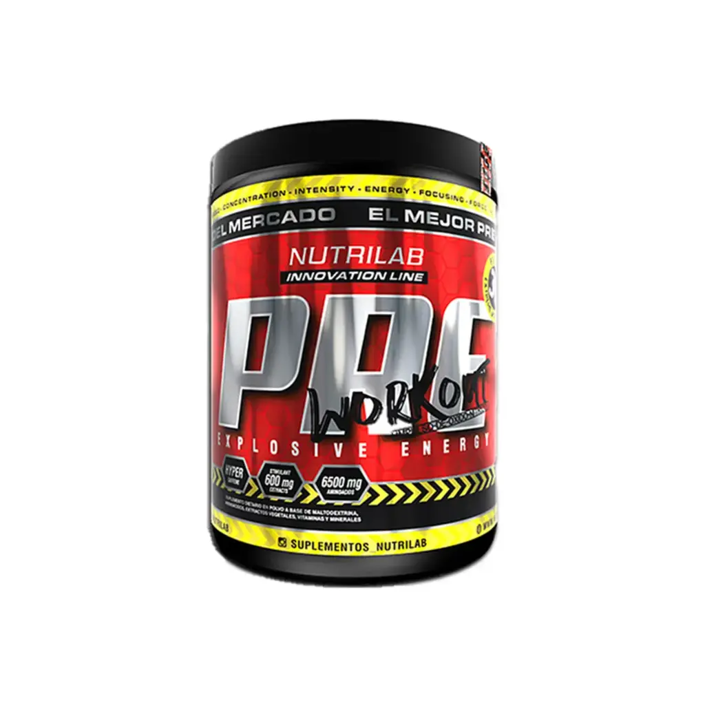 [11195] Pre entreno nutrilab 300gs (Arandano)