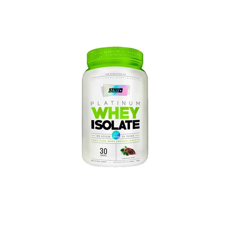 [617395129751] Whey protein isolate star nutrition 2lb (Frutilla)