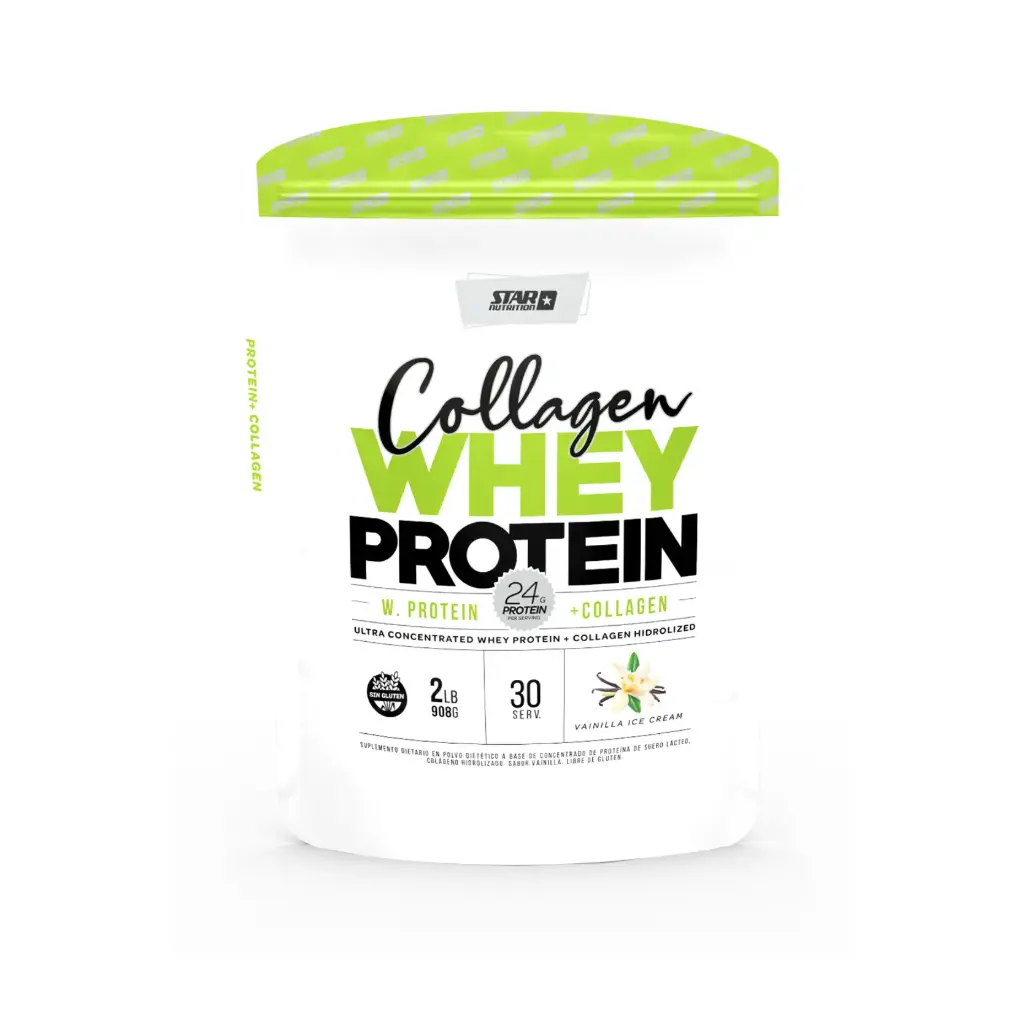 Colageno whey star nutrition 2lb