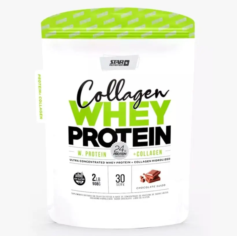 Colageno whey star nutrition 2lb