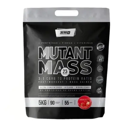 [271] Mutant mass ganador de peso star nutrition 5kg (Frutilla)