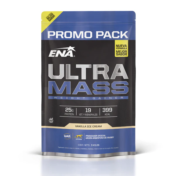 [12091] Ganador de masa ena ultra mass x 3kg (Vainilla)