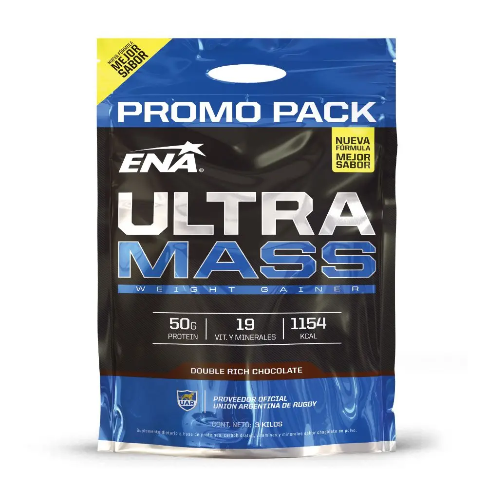 Ganador de masa ena ultra mass x 3kg