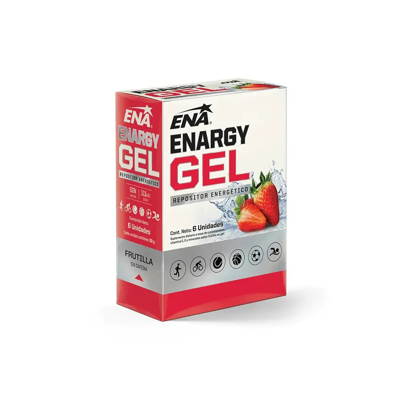 [12128] Enargy gel ena caja 6x32gs (Frutilla)