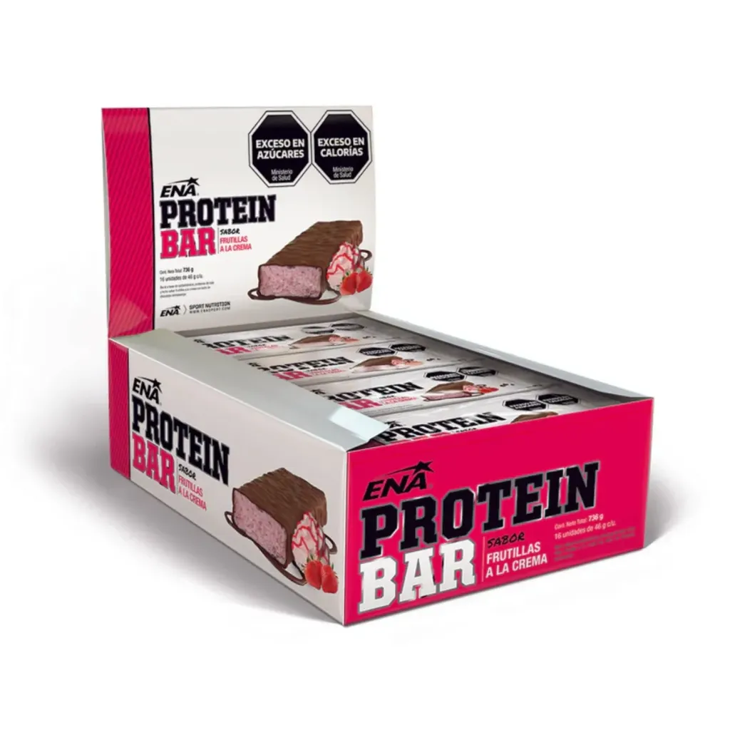 [12137] Barra proteica ena caja 16x46gs (Frutilla)