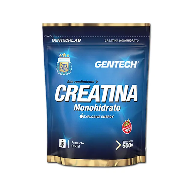 Creatina monohidrato gentech 500gs