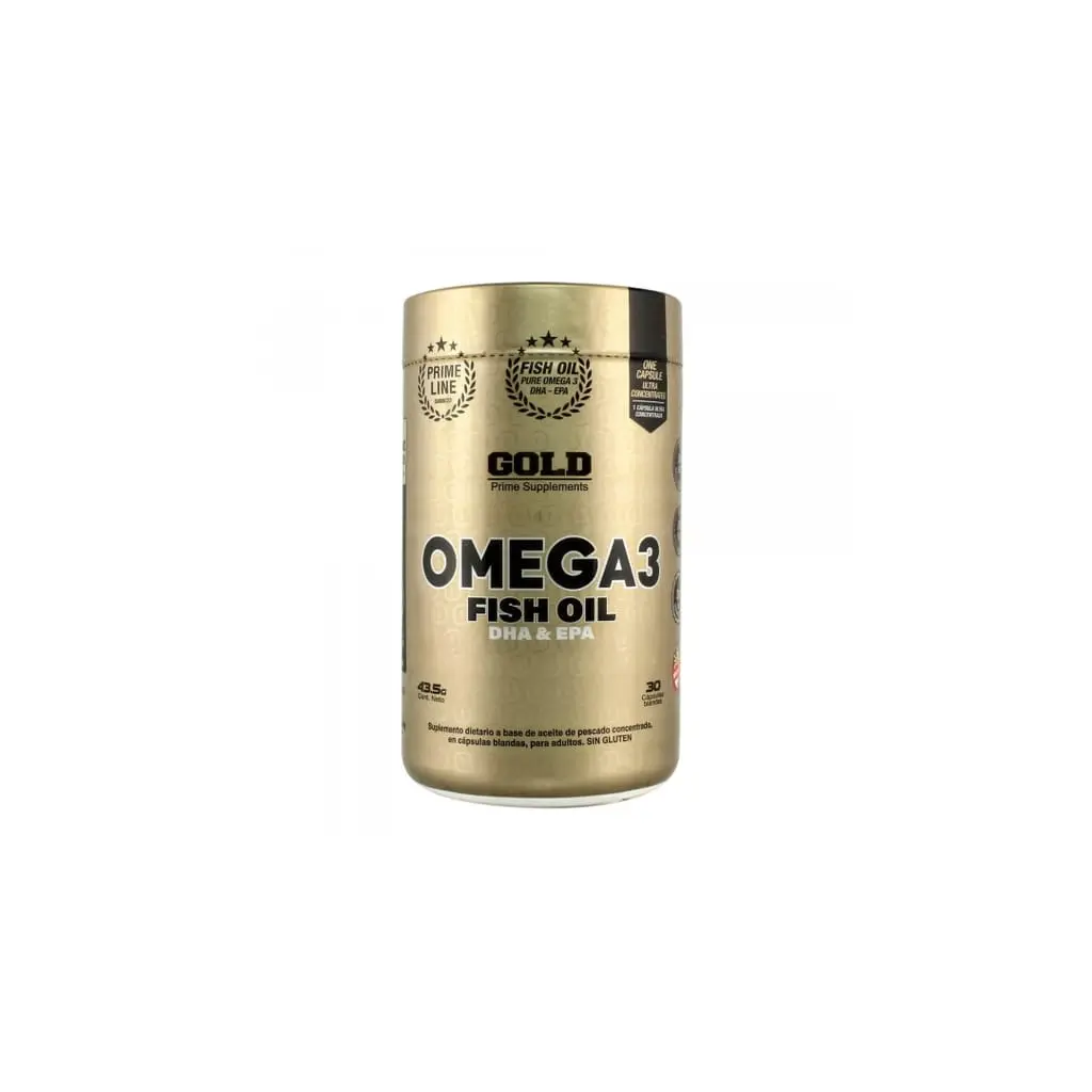 Omega 3 - fish oil gold nutrition x 30c