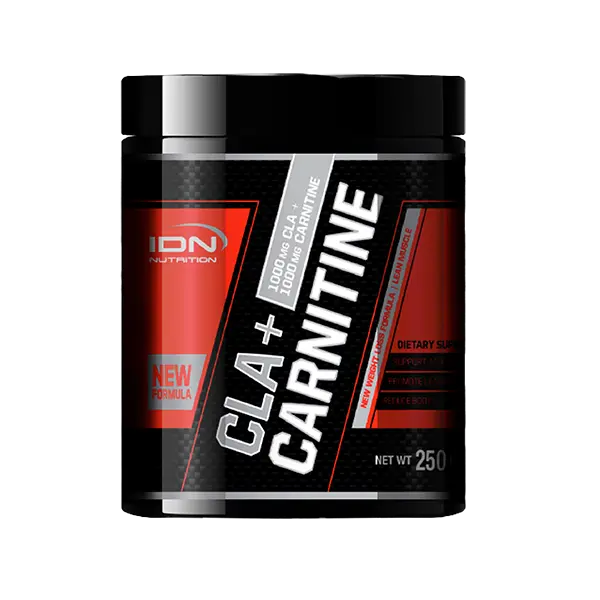 [7798316160282] Quemador de grasa l- carnitina + cla  idn 250gs