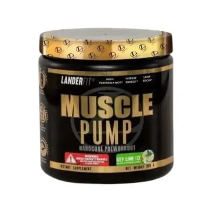 Pre entreno muscle pump landerfit x 300gs lima