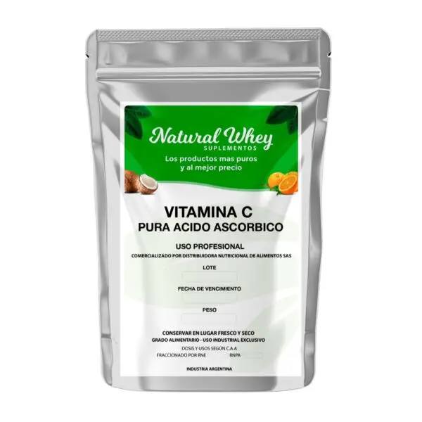 Vitamina c natural whey x 1kg