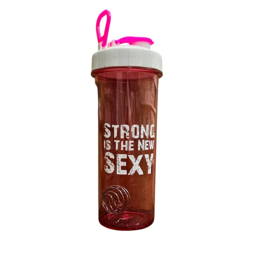[472] Shaker acrilico c/resorte sexy rosa
