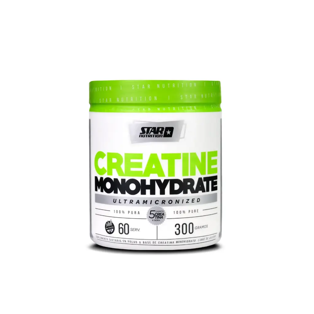 [617395129607] Creatina monohidrato star nutrition x300gs
