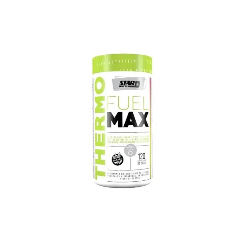 [619660878760] Thermo fuel quemador de grasa star nutrition 120c