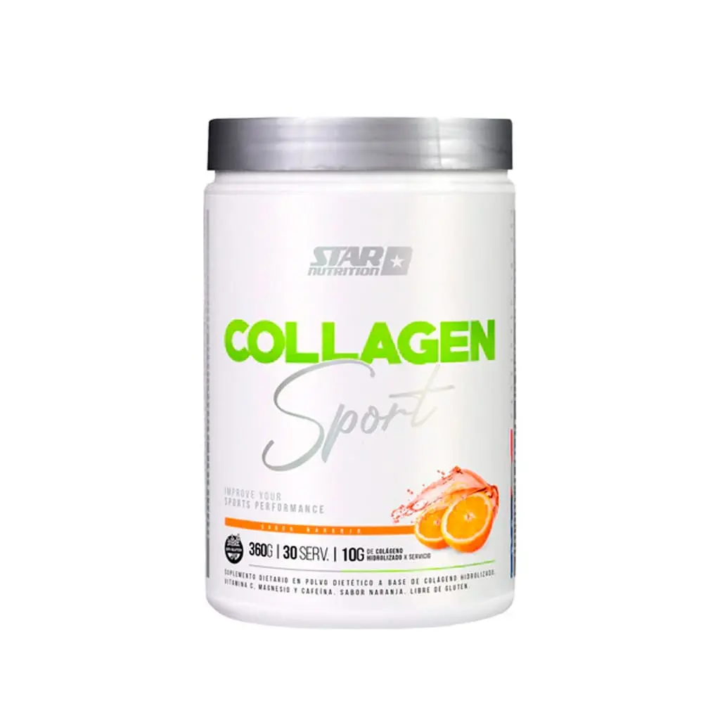 Colageno sport star nutrition x 360gs naranja