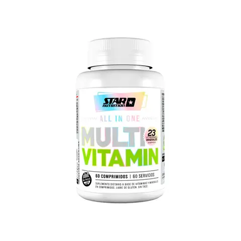 Multivitaminico all in one star nutrition x 60c