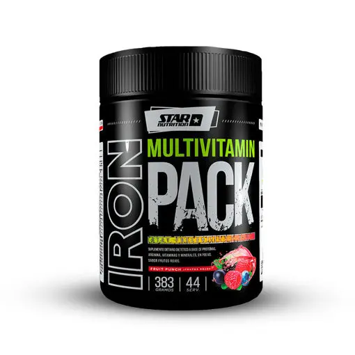 Iron pack multivitamin star nutrition 44 servicios