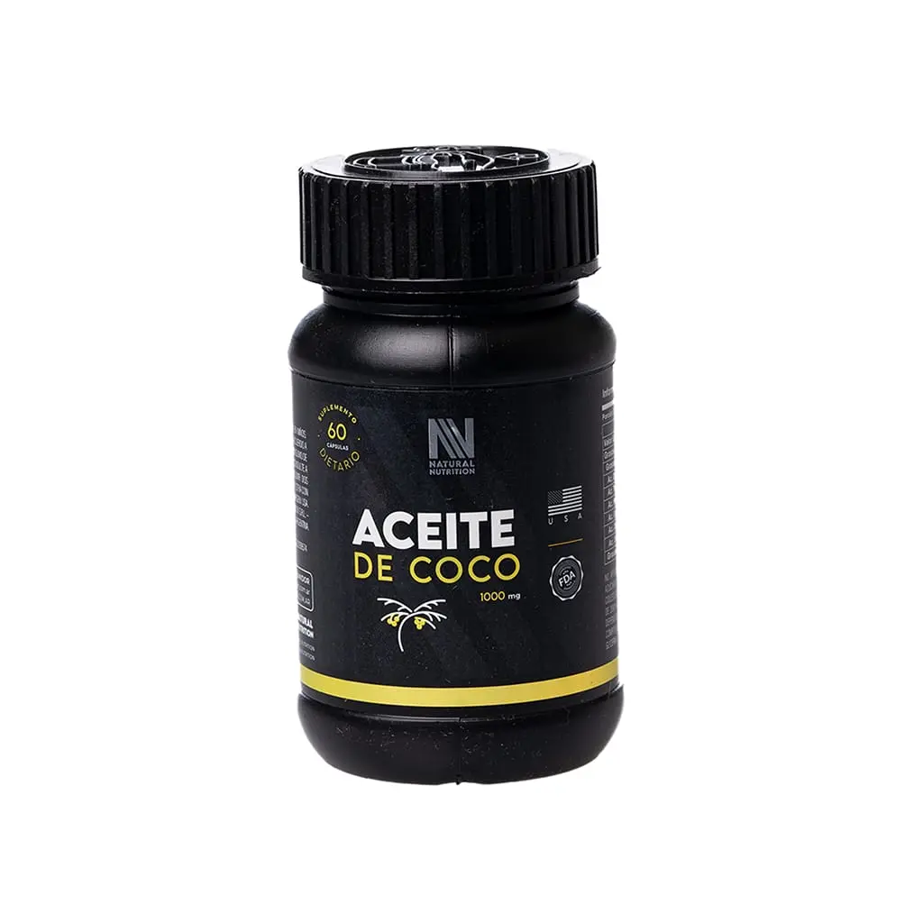 [11984] Aceite de coco natural nutrition x 60c