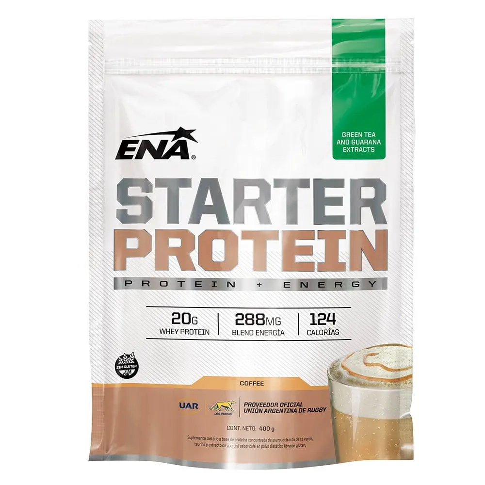 [12092] Proteina whey starter cafe con leche ena x 400gs