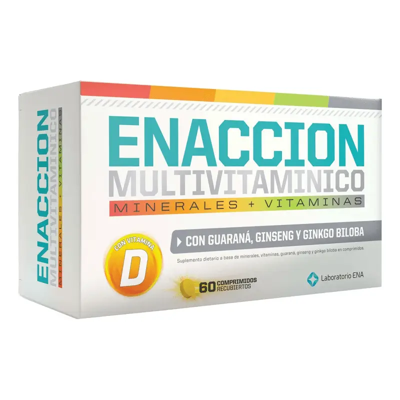 Enaccion multivitaminico ena x 60c