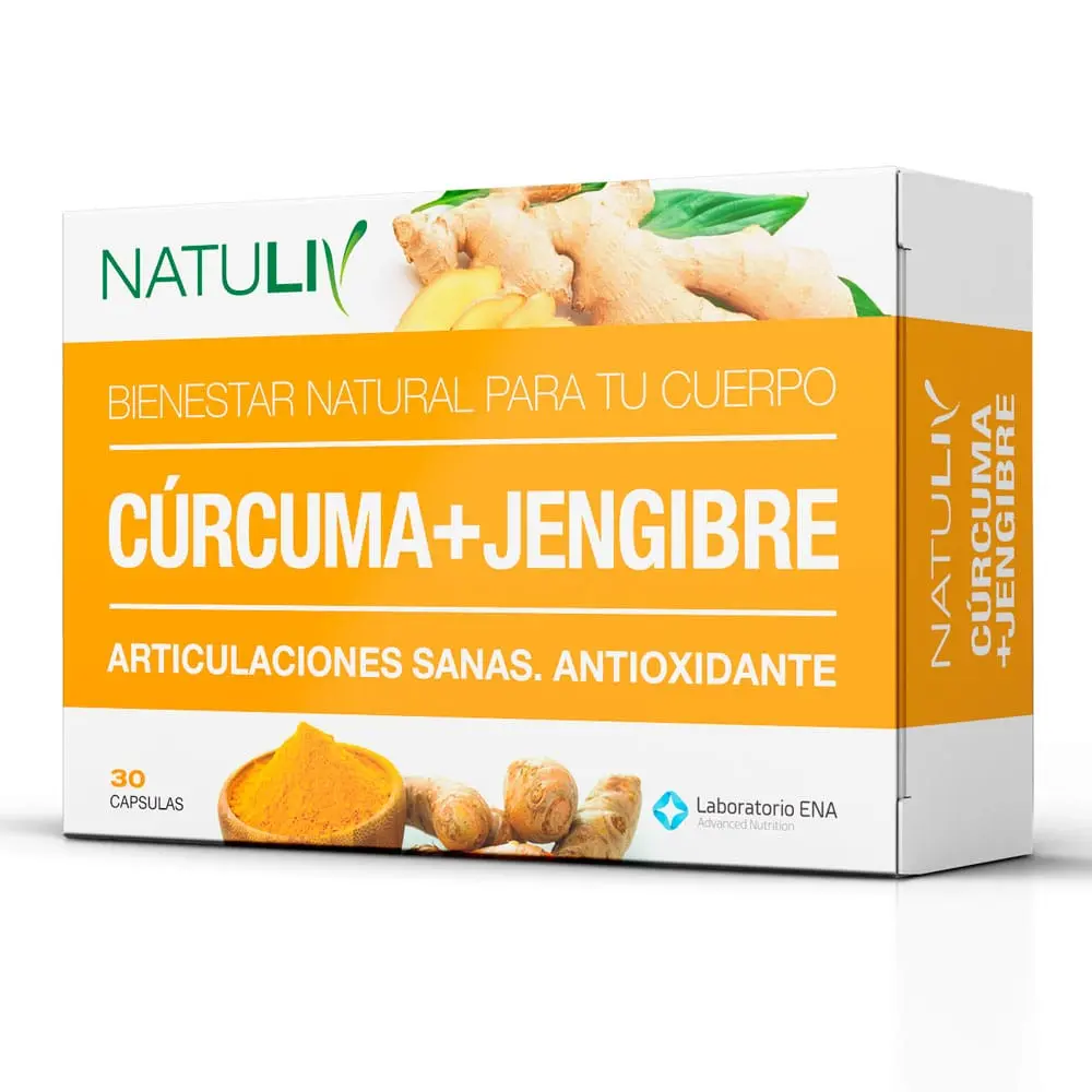 Curcuma + jengibre natuliv x 30c