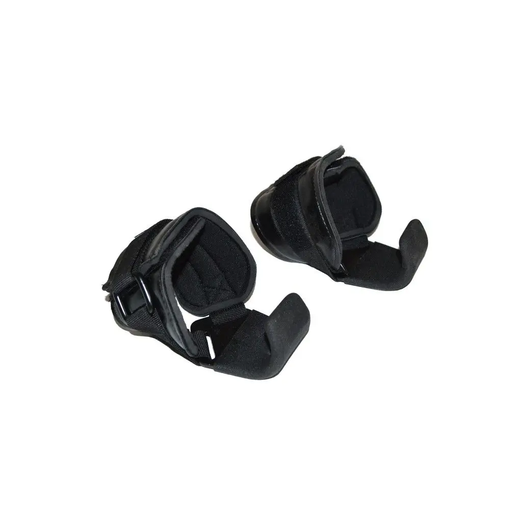 [10006] Muñequeras con gancho para levantamiento de peso (par)