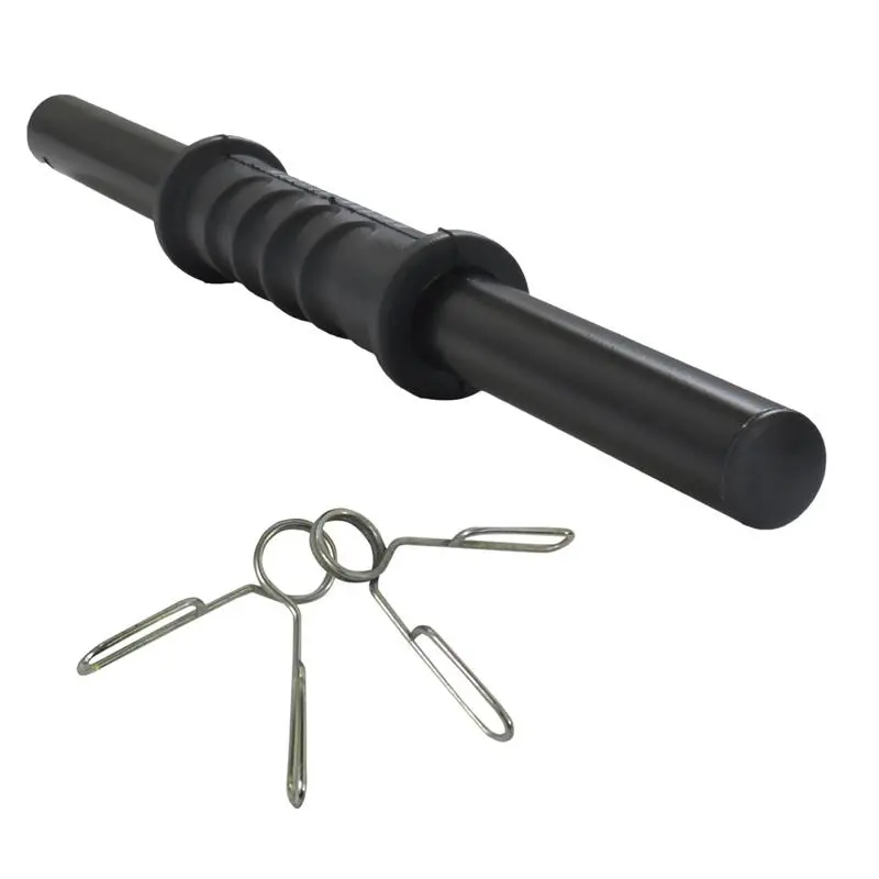 Mancuerna 40cm - diametro 25mm (incluye topes) puño de pvc