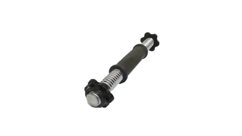Mancuerna 35cm - maciza a roscas - diametro 30mm puño de pvc