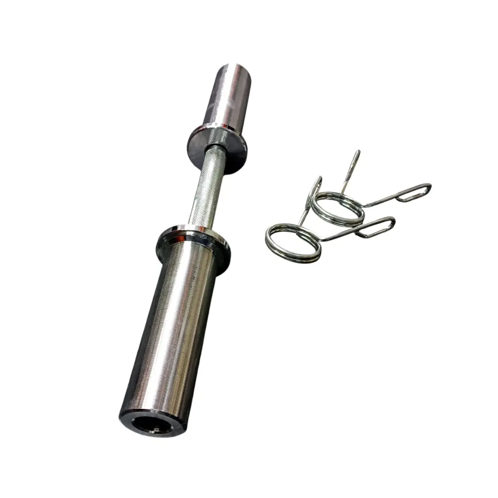 Mancuerna barra olimpica cromada