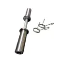 Mancuerna barra olimpica cromada