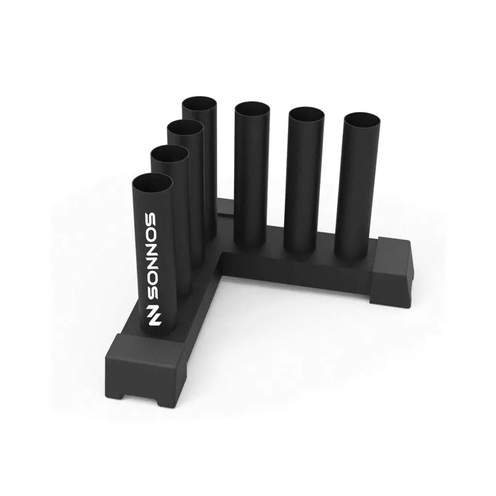 Porta barras esquinero diametro 50mm (7 barras)