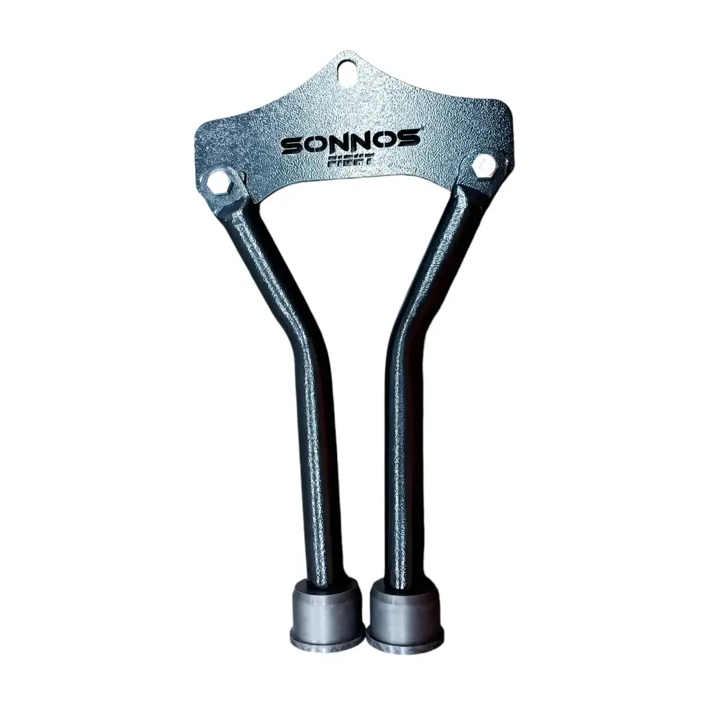 Agarre triceps articulado p/polea corte laser sonnos