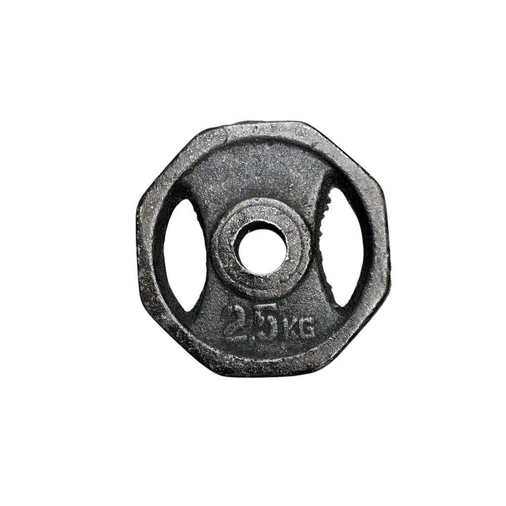 [10200] Disco de fundicion c/manija 2,5kg - diametro 30mm