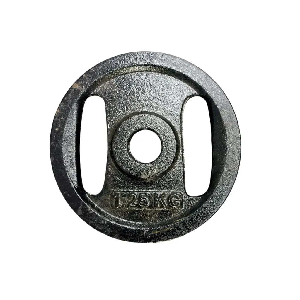 Disco de fundicion premium c/manija 1,25kg - diametro 50mm