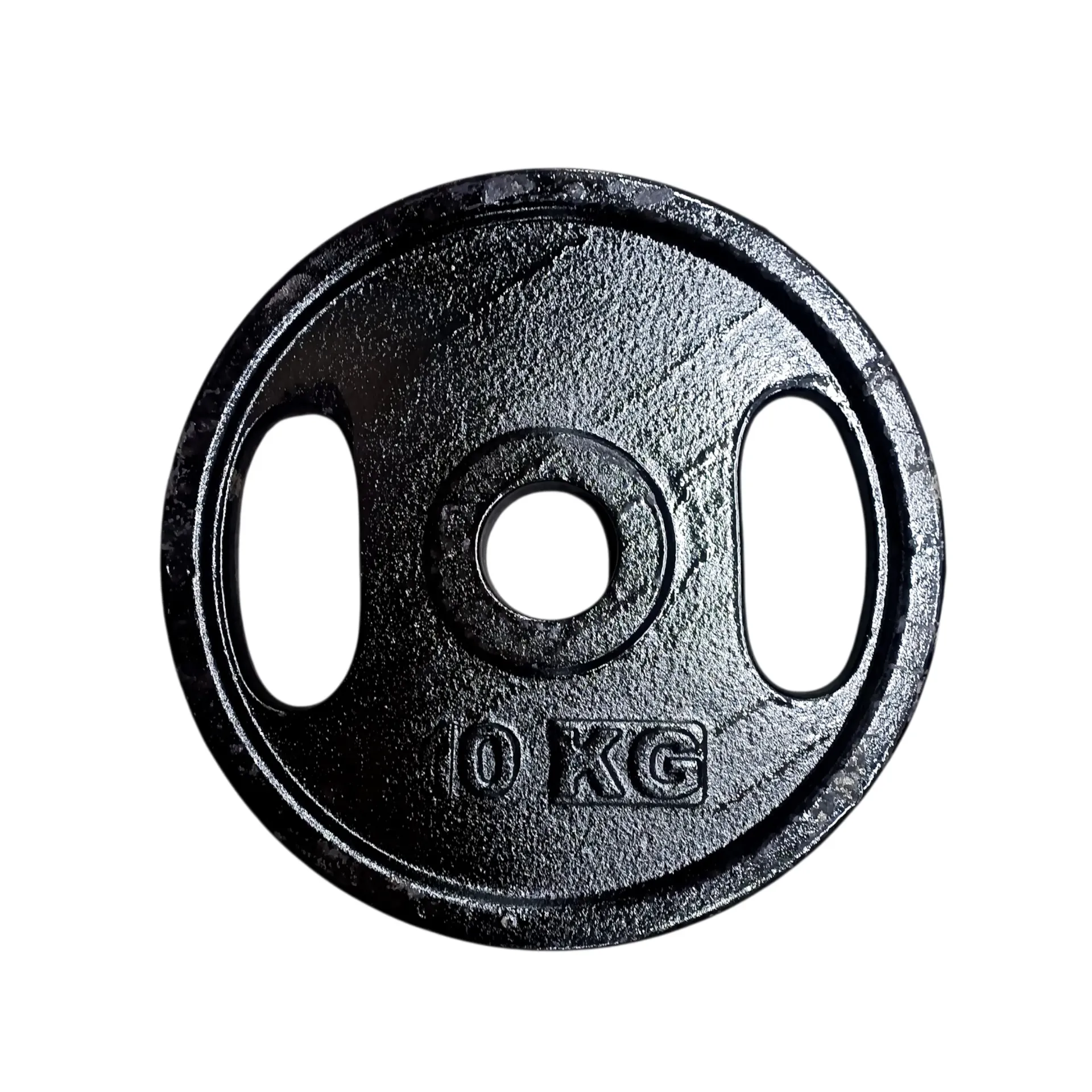 [12200] Disco de fundicion premium c/manija 10kg - diametro 50mm