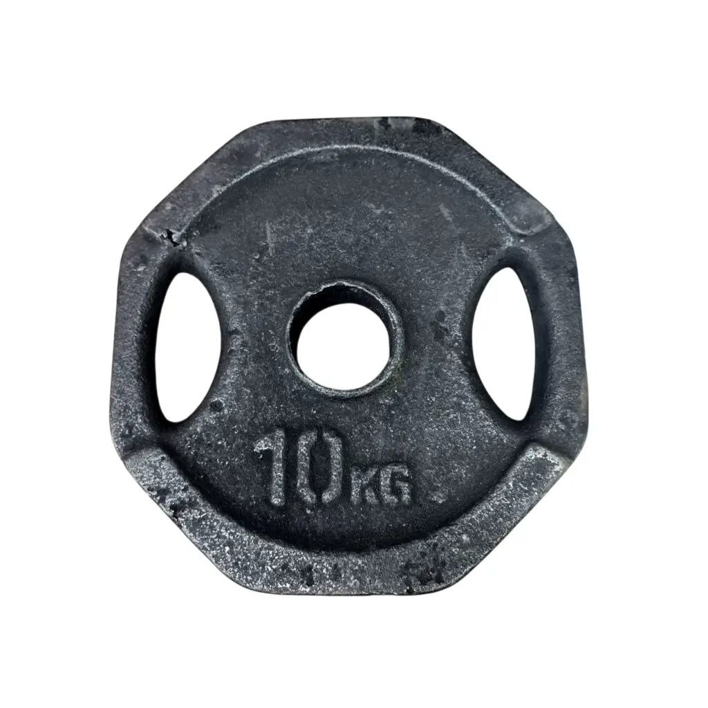 Disco de fundicion c/manija 10kg - diametro 50mm