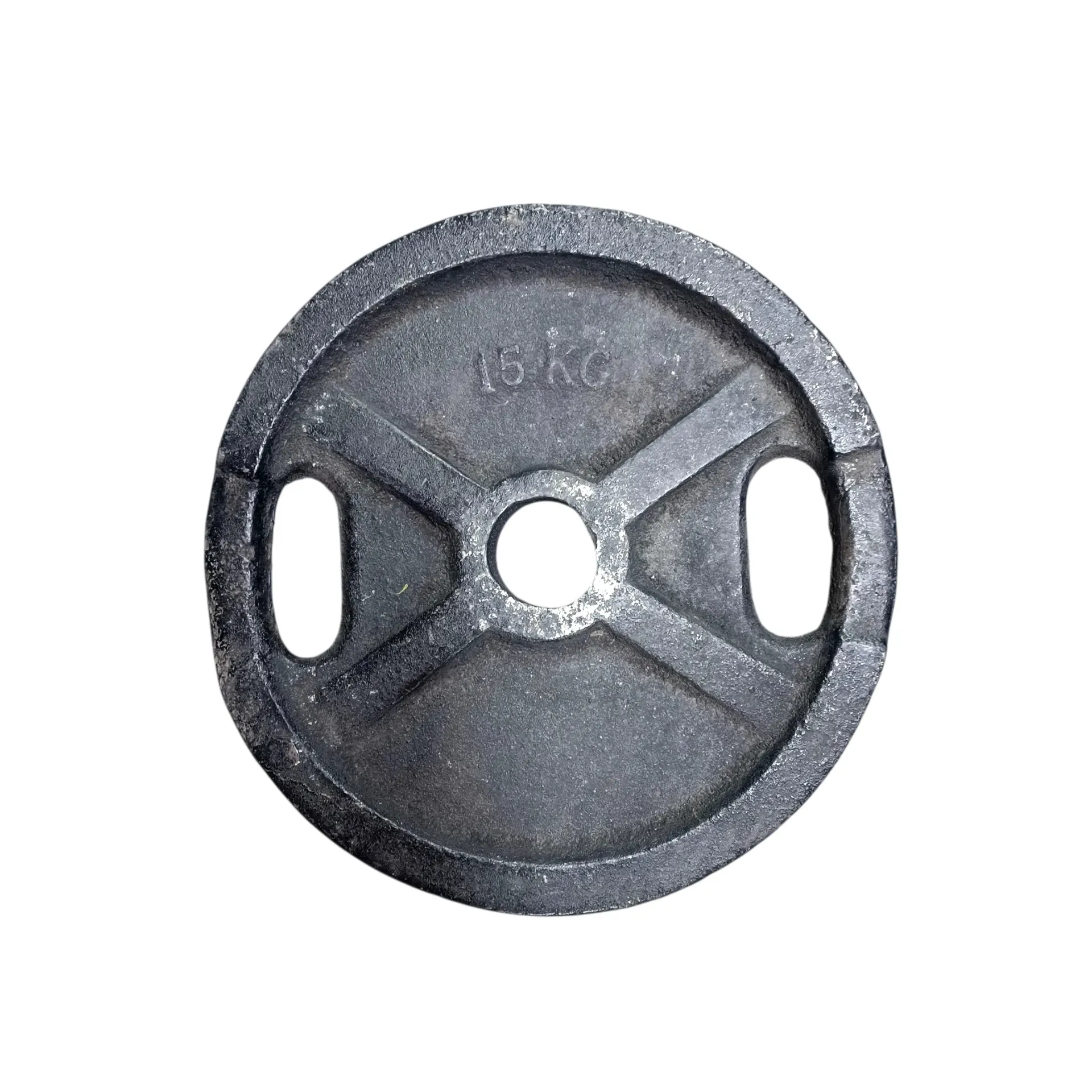 Disco de fundicion c/manija 15kg - diametro 50mm