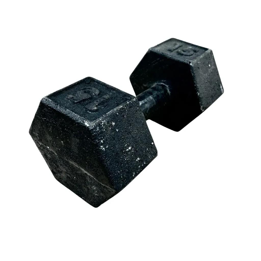 Mancuerna de fundicion premium 15kg