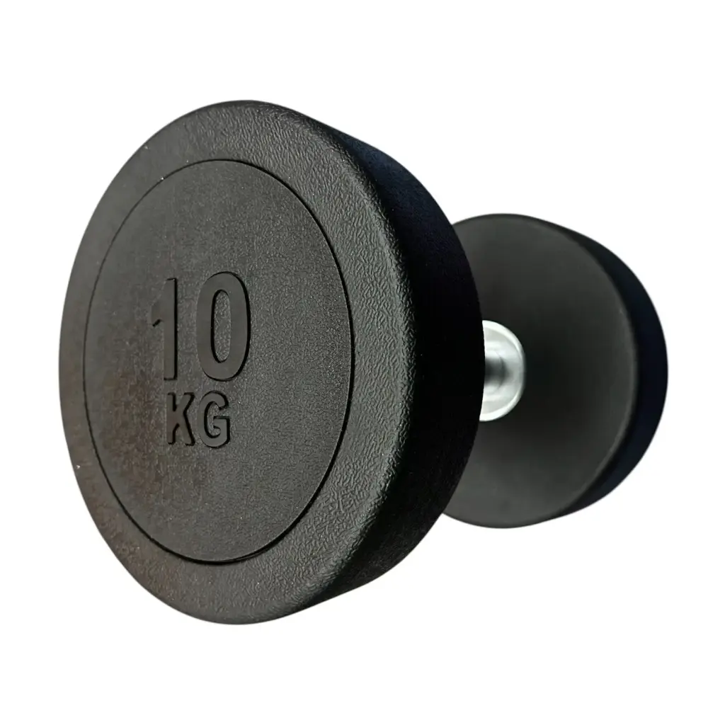 [12639] Mancuerna redonda caucho 10kg