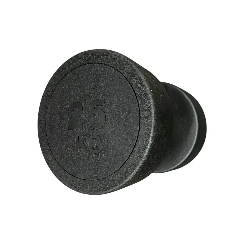 Mancuerna redonda caucho 25kg